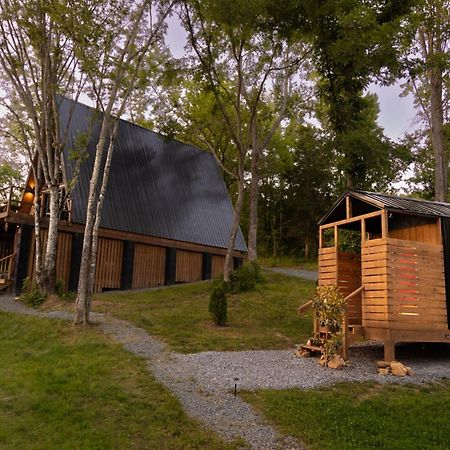 Valhalla Cabins Aframes With Hot Tubs & Sauna Cosby Bagian luar foto