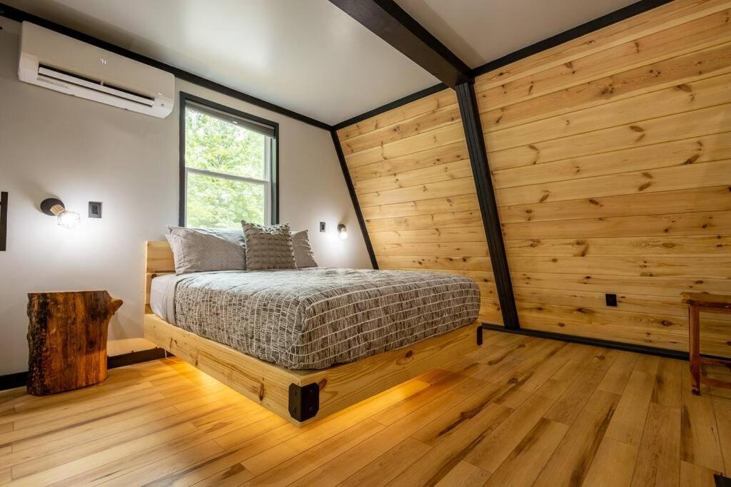 Valhalla Cabins Aframes With Hot Tubs & Sauna Cosby Bagian luar foto