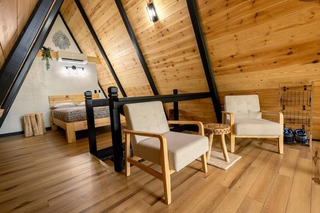 Valhalla Cabins Aframes With Hot Tubs & Sauna Cosby Bagian luar foto