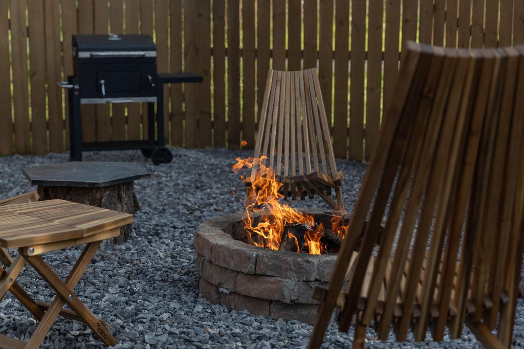 Valhalla Cabins Aframes With Hot Tubs & Sauna Cosby Bagian luar foto